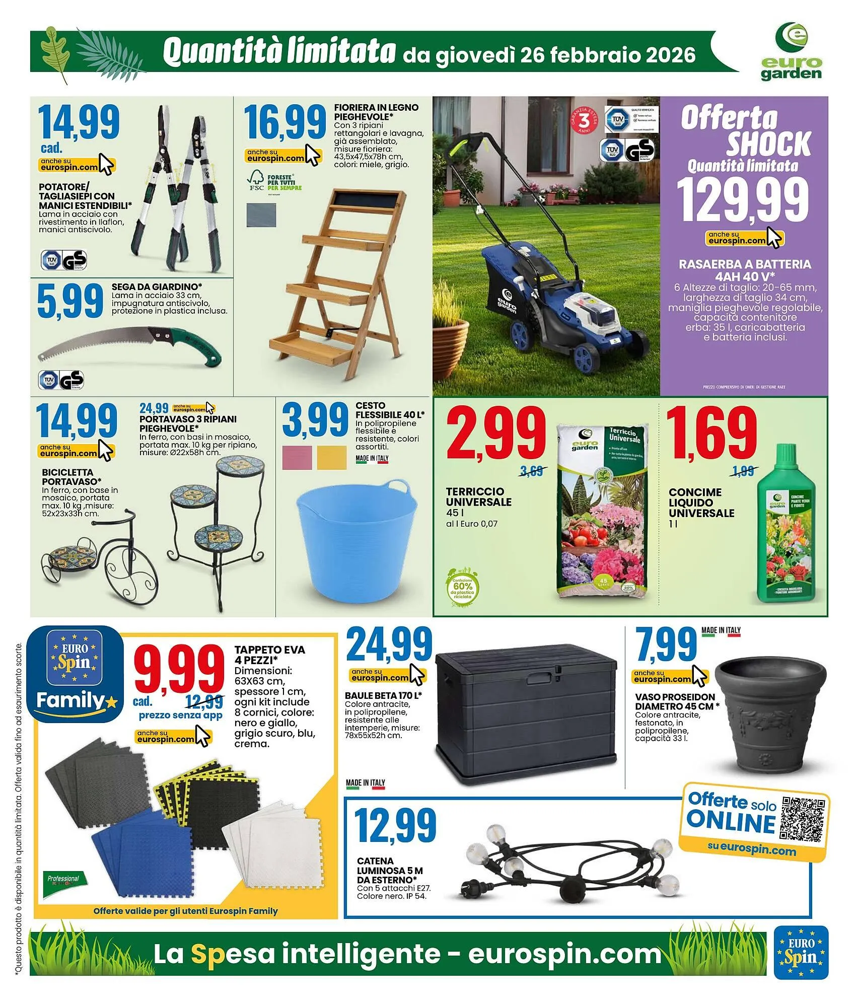 Volantino Eurospin da 26 febbraio a 8 marzo di 2026 - Pagina del volantino 15