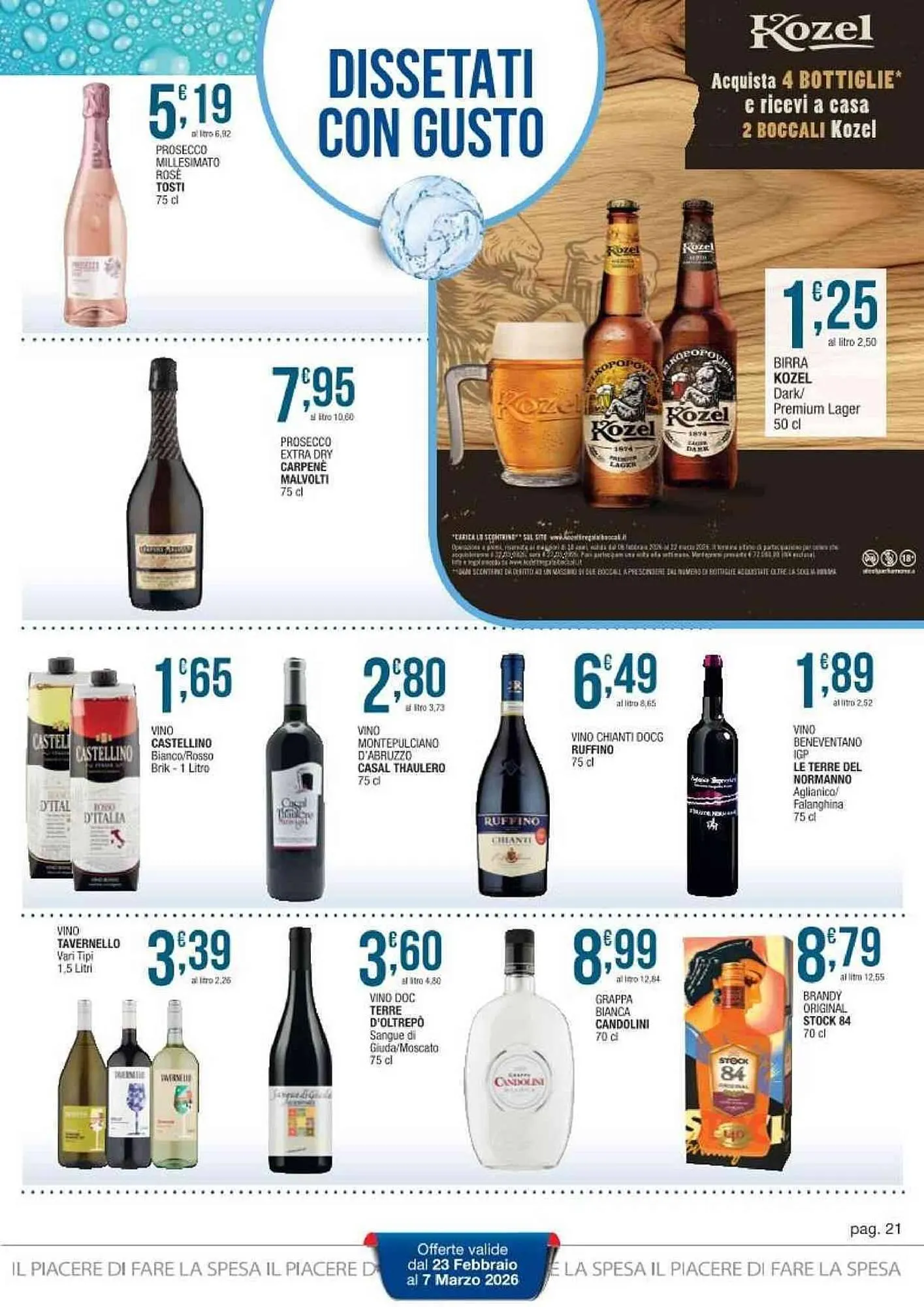 Volantino Sidis da 23 febbraio a 7 marzo di 2026 - Pagina del volantino 21