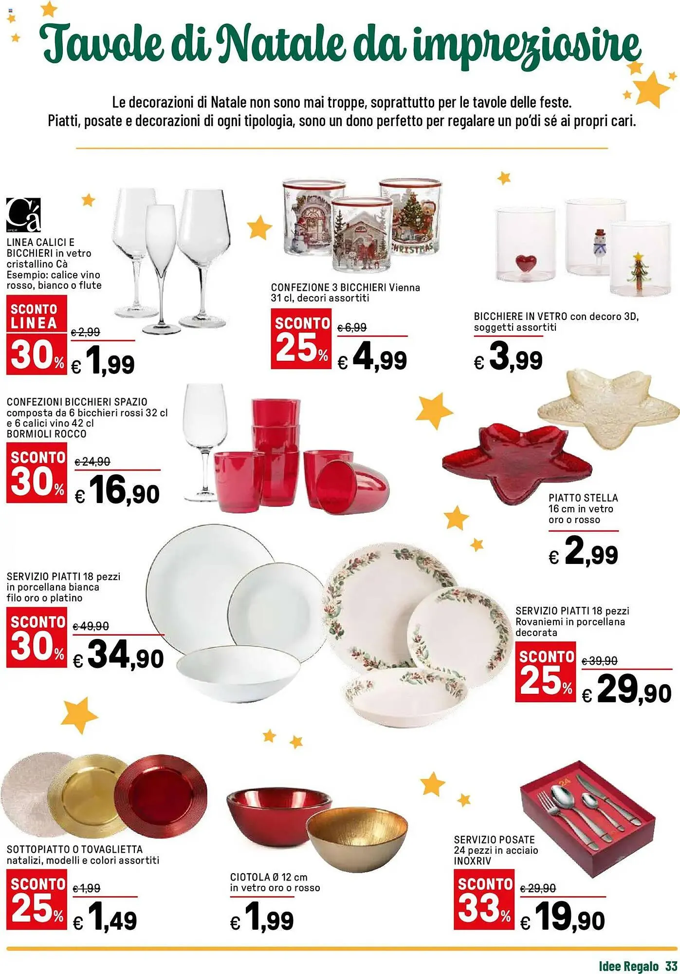 Volantino Iper La Grande da 17 novembre a 24 dicembre di 2025 - Pagina del volantino 33