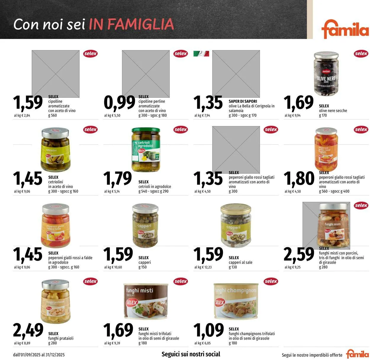 Famila Volantino attuale da 1 settembre a 31 dicembre di 2025 - Pagina del volantino 5