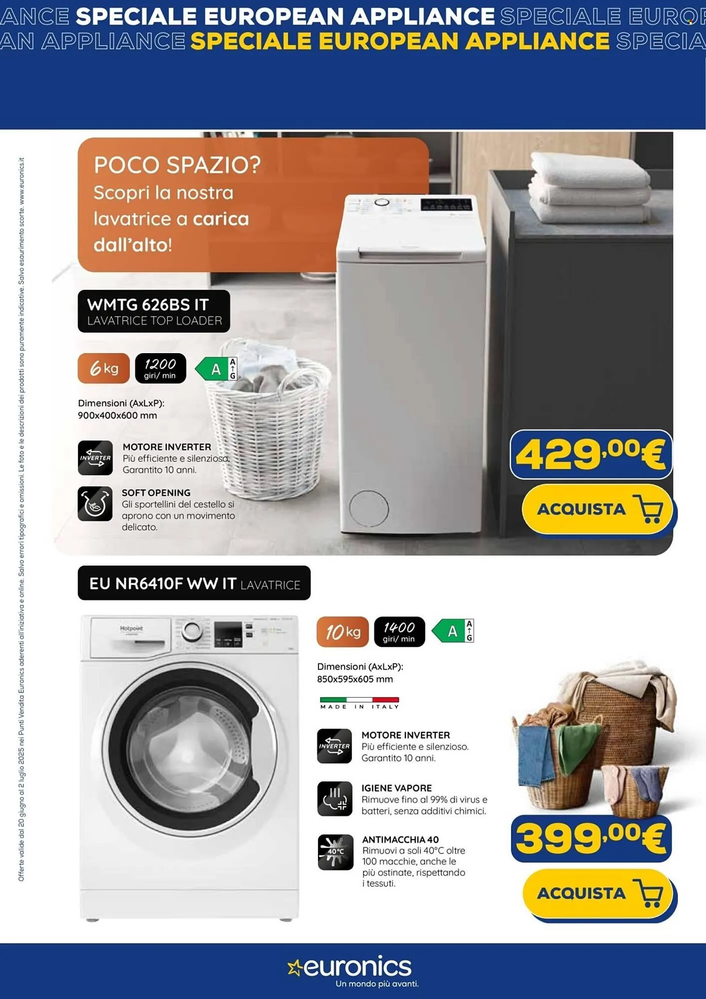 Volantino Euronics da 20 giugno a 2 luglio di 2025 - Pagina del volantino 5