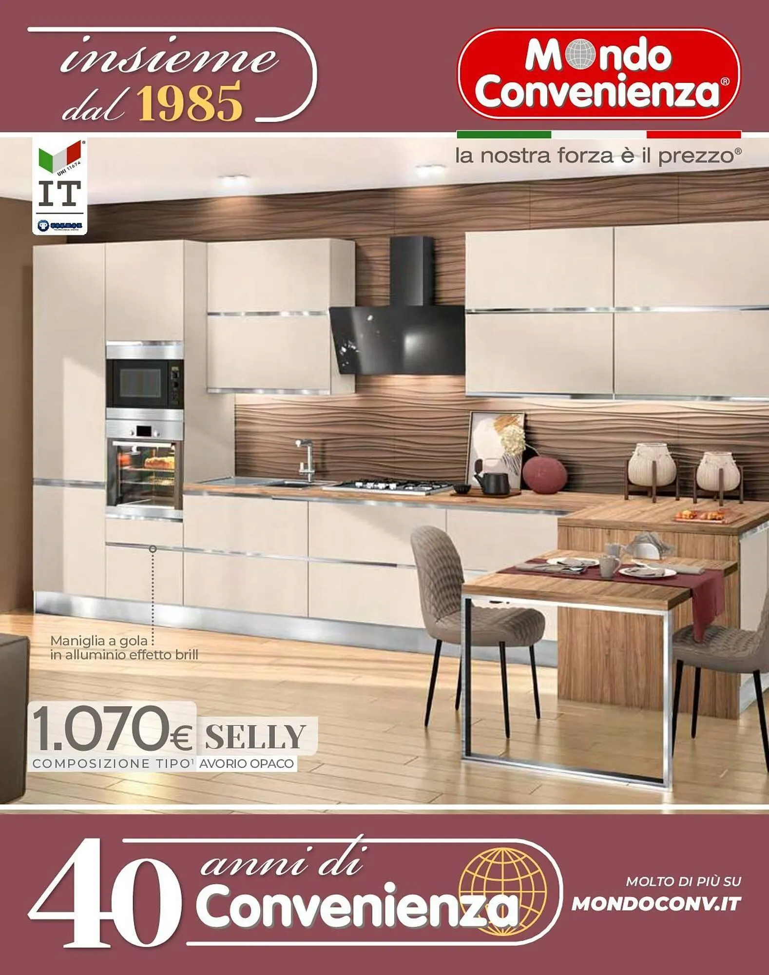 Volantino Mondo Convenienza da 1 gennaio a 31 marzo di 2026 - Pagina del volantino 1