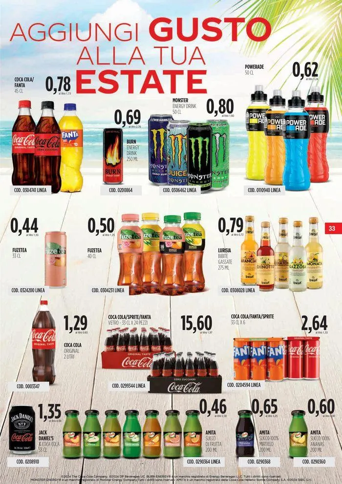 Carico Cash & Carry  da 1 agosto a 15 agosto di 2024 - Pagina del volantino 33