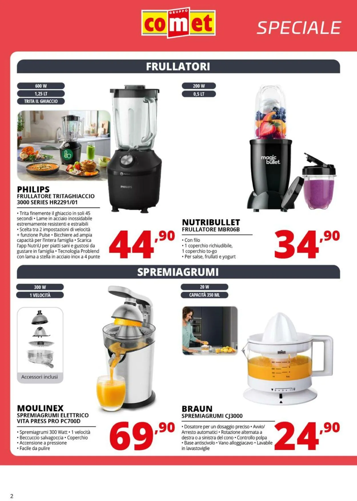 Comet Volantino attuale da 6 giugno a 18 giugno di 2025 - Pagina del volantino 2