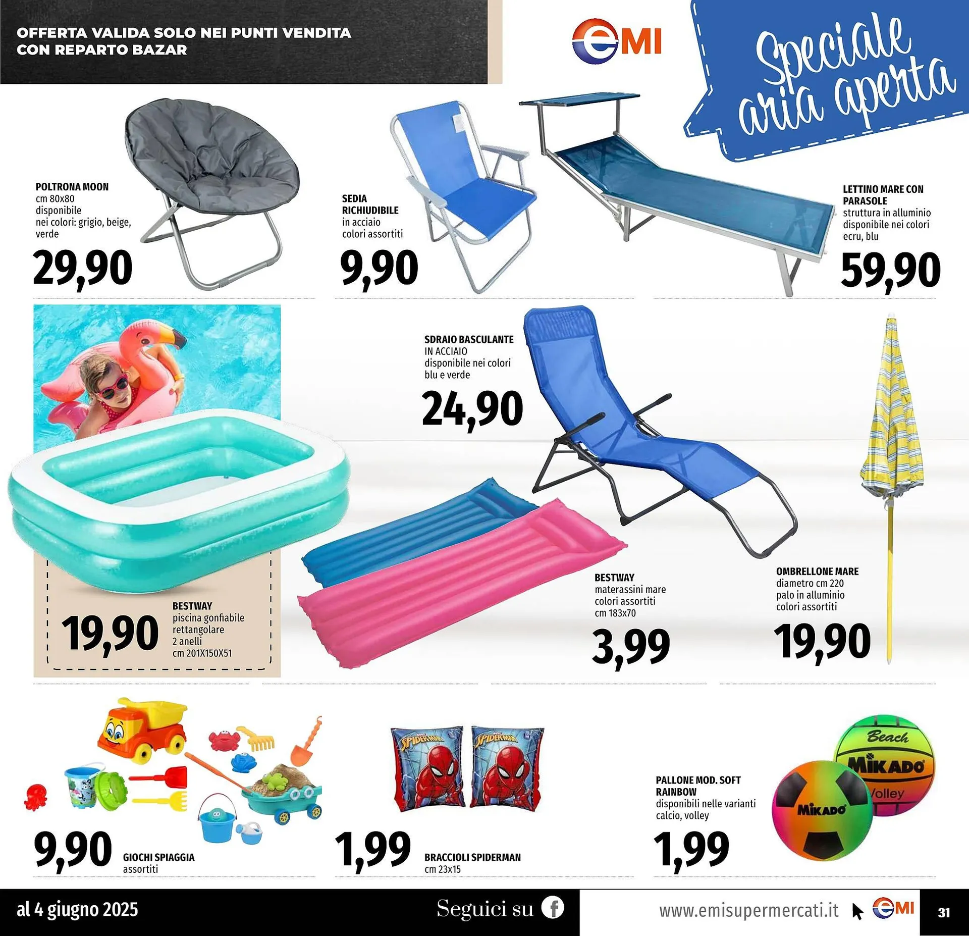 Volantino Emi Supermercati da 22 maggio a 4 giugno di 2025 - Pagina del volantino 31