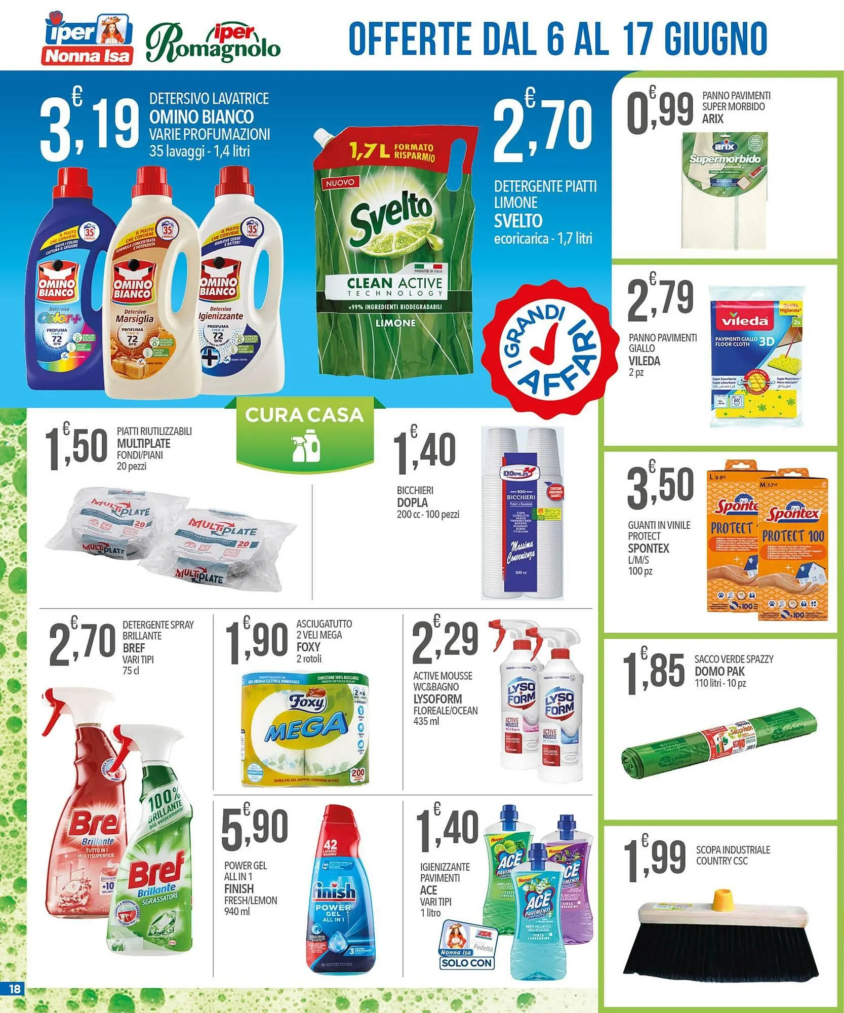 Volantino Iper Nonna Isa da 6 giugno a 17 giugno di 2025 - Pagina del volantino 18