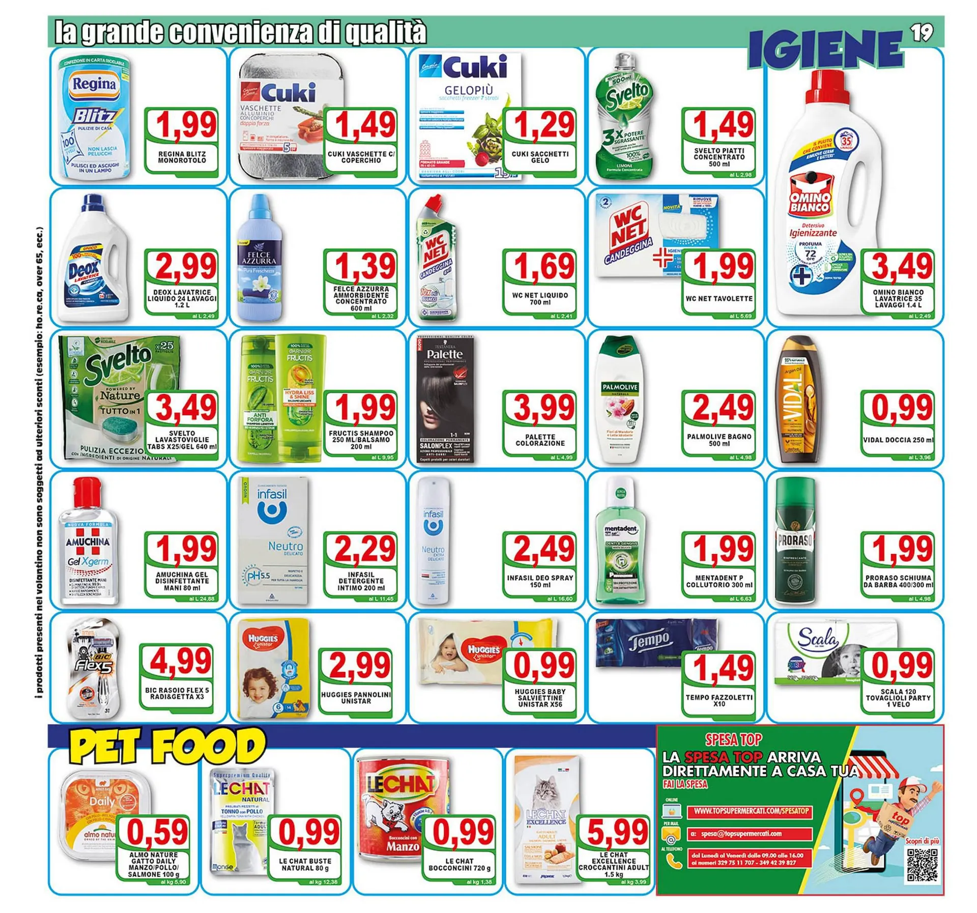 Volantino Top Supermercati da 13 settembre a 21 settembre di 2023 - Pagina del volantino 19