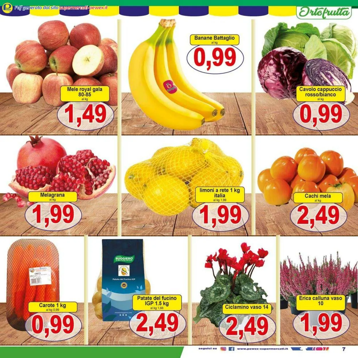 Pewex Volantino attuale da 26 novembre a 10 dicembre di 2024 - Pagina del volantino 7