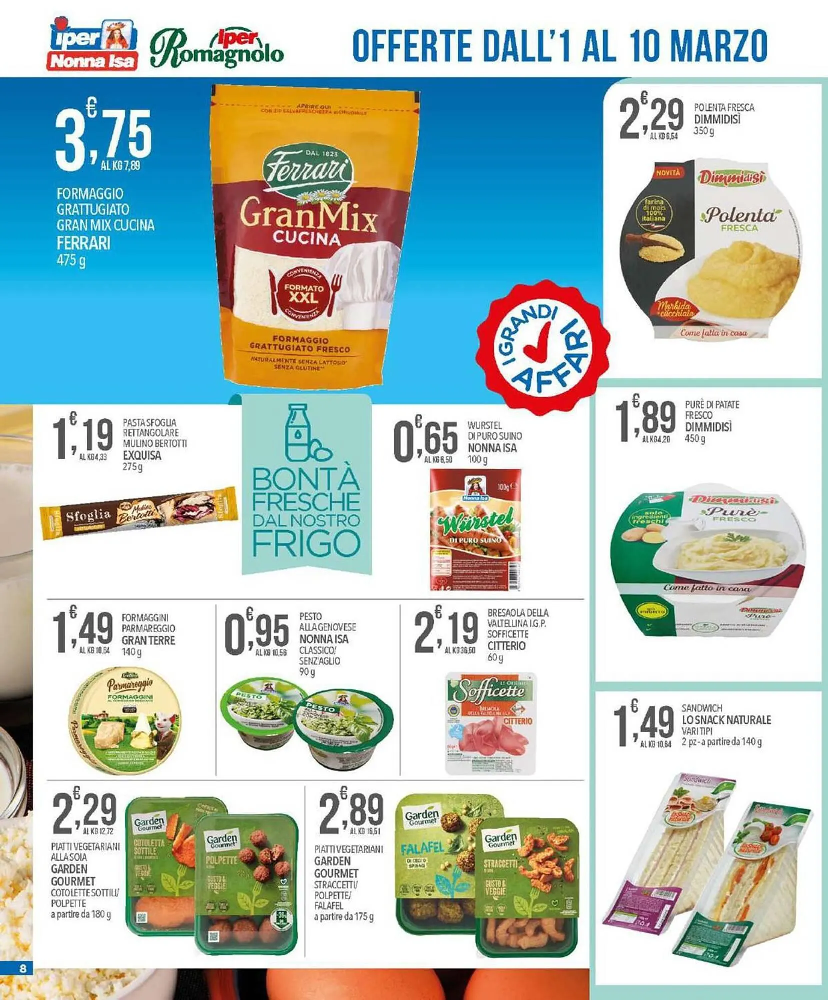 Volantino Iper Nonna Isa da 1 marzo a 10 marzo di 2024 - Pagina del volantino 8