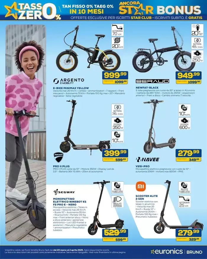 Star Bonus continua -100 euro da 20 marzo a 2 aprile di 2025 - Pagina del volantino 27