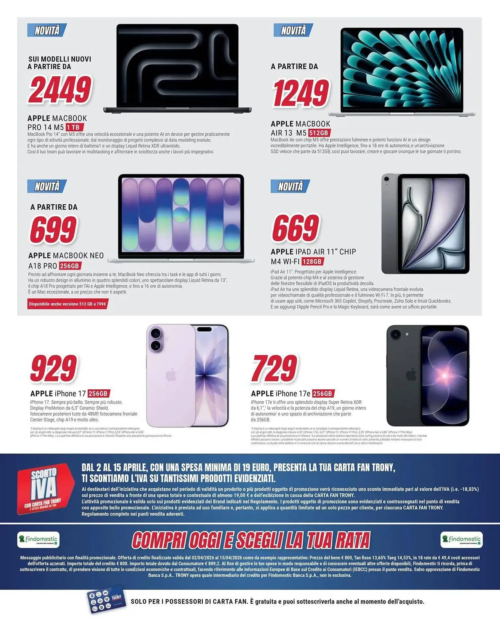 Volantino Trony da 1 aprile a 15 aprile di 2026 - Pagina del volantino 30