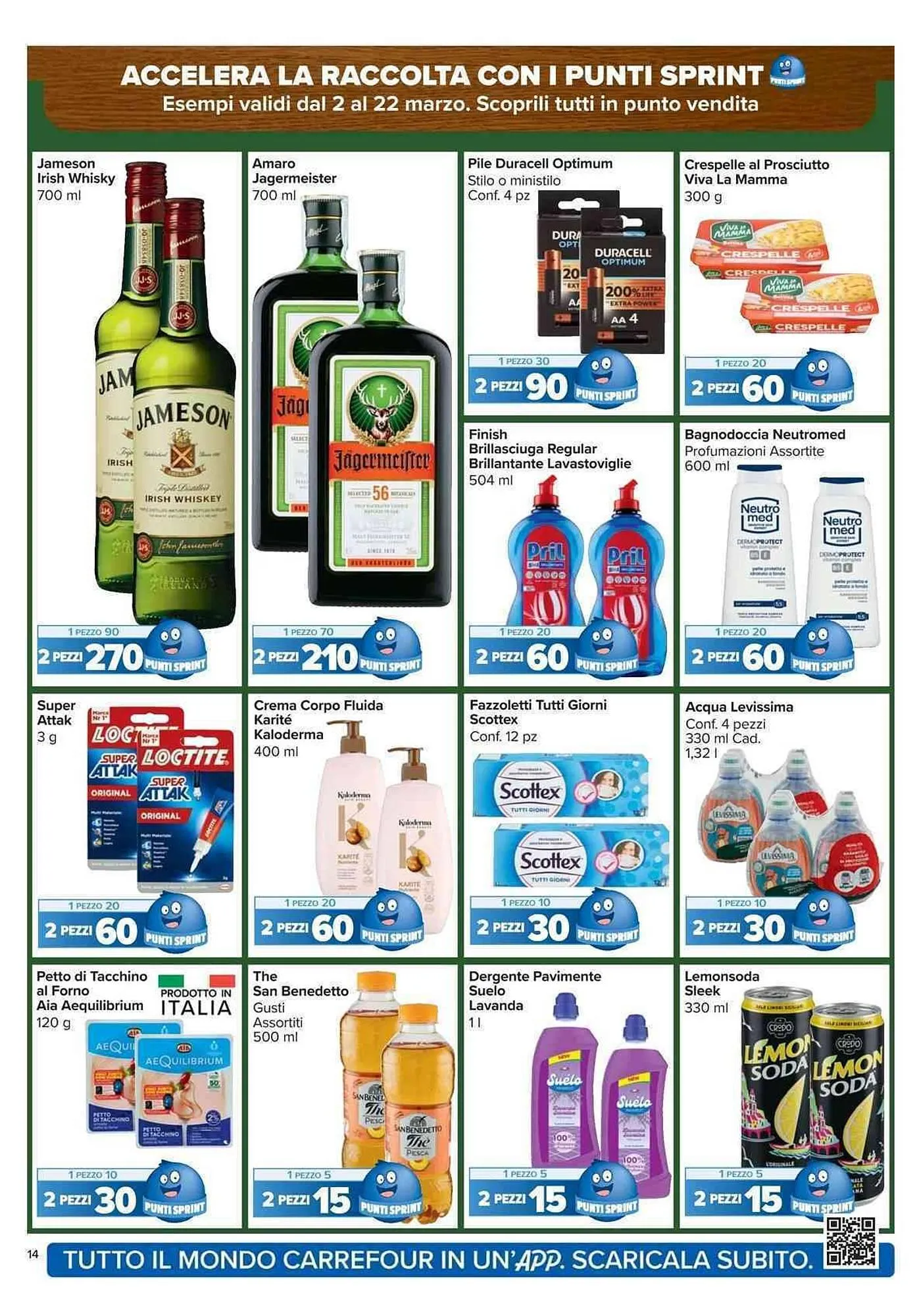 Volantino Carrefour Market da 13 marzo a 23 marzo di 2026 - Pagina del volantino 14