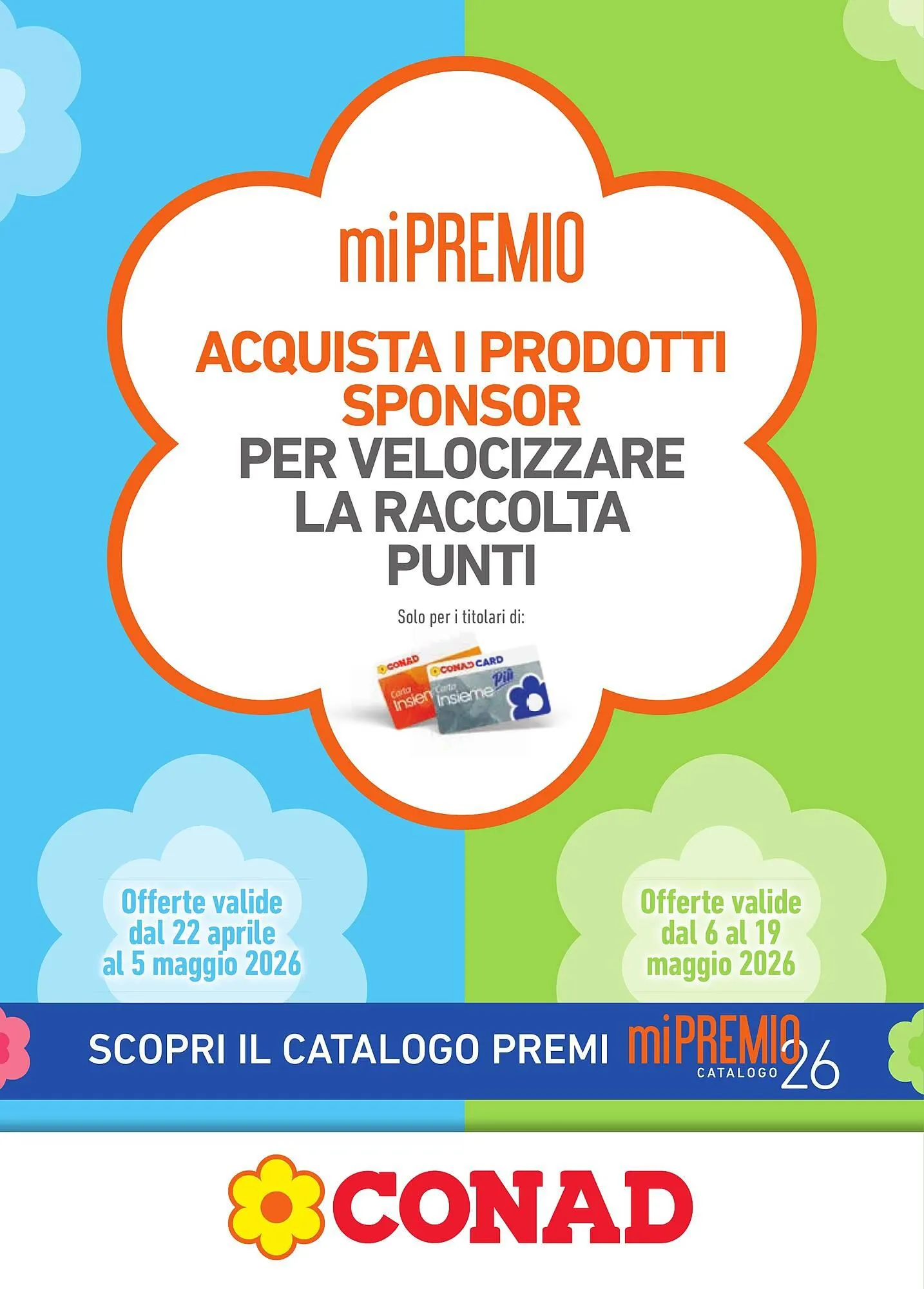 Volantino Conad da 22 aprile a 19 maggio di 2026 - Pagina del volantino 1
