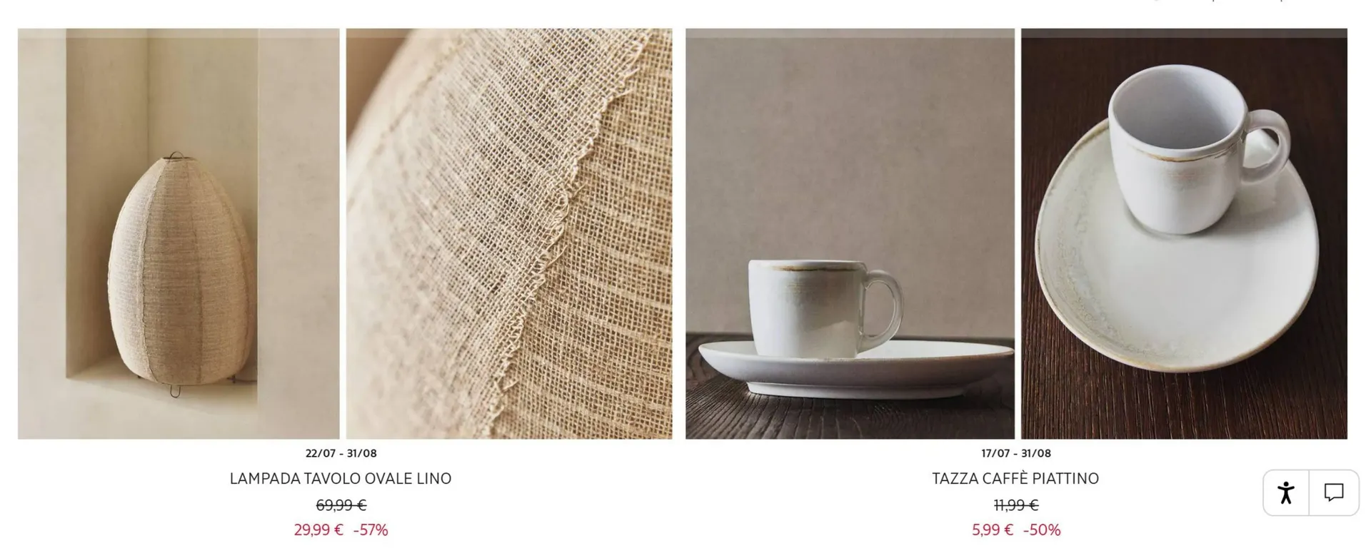 Volantino ZARA HOME da 30 luglio a 31 agosto di 2025 - Pagina del volantino 3