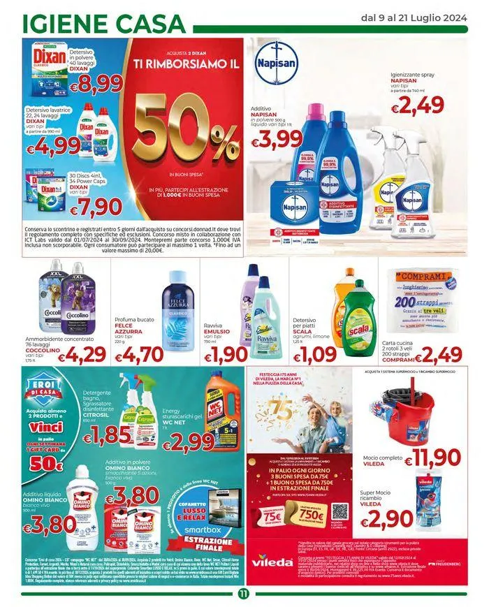 Promozione dal 9 al 21 luglio 2024 da 9 luglio a 21 luglio di 2024 - Pagina del volantino 11