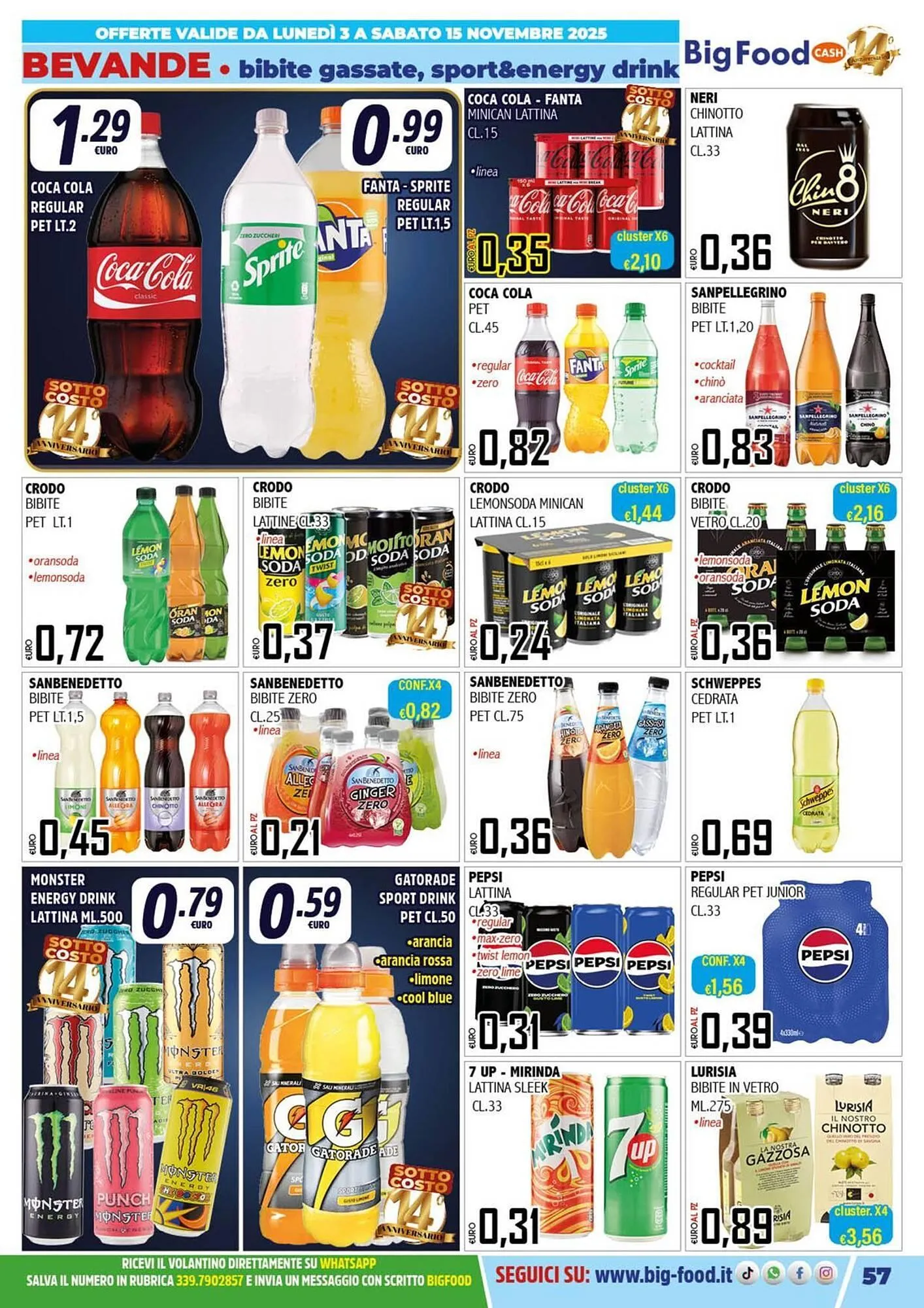 Volantino Big Food da 3 novembre a 15 novembre di 2025 - Pagina del volantino 57