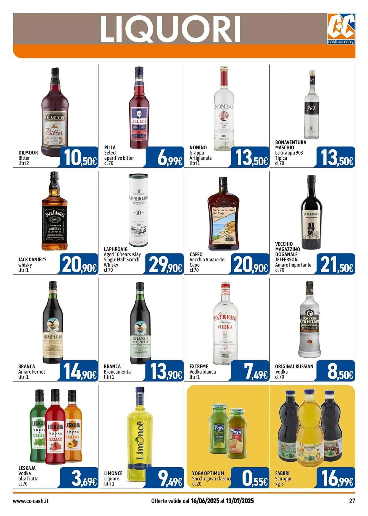 Volantino C+C Italmarket da 17 giugno a 13 luglio di 2025 - Pagina del volantino 27