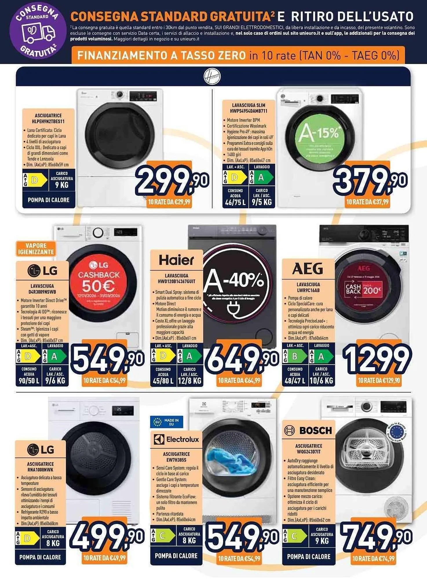 Volantino Unieuro da 27 febbraio a 19 marzo di 2026 - Pagina del volantino 5