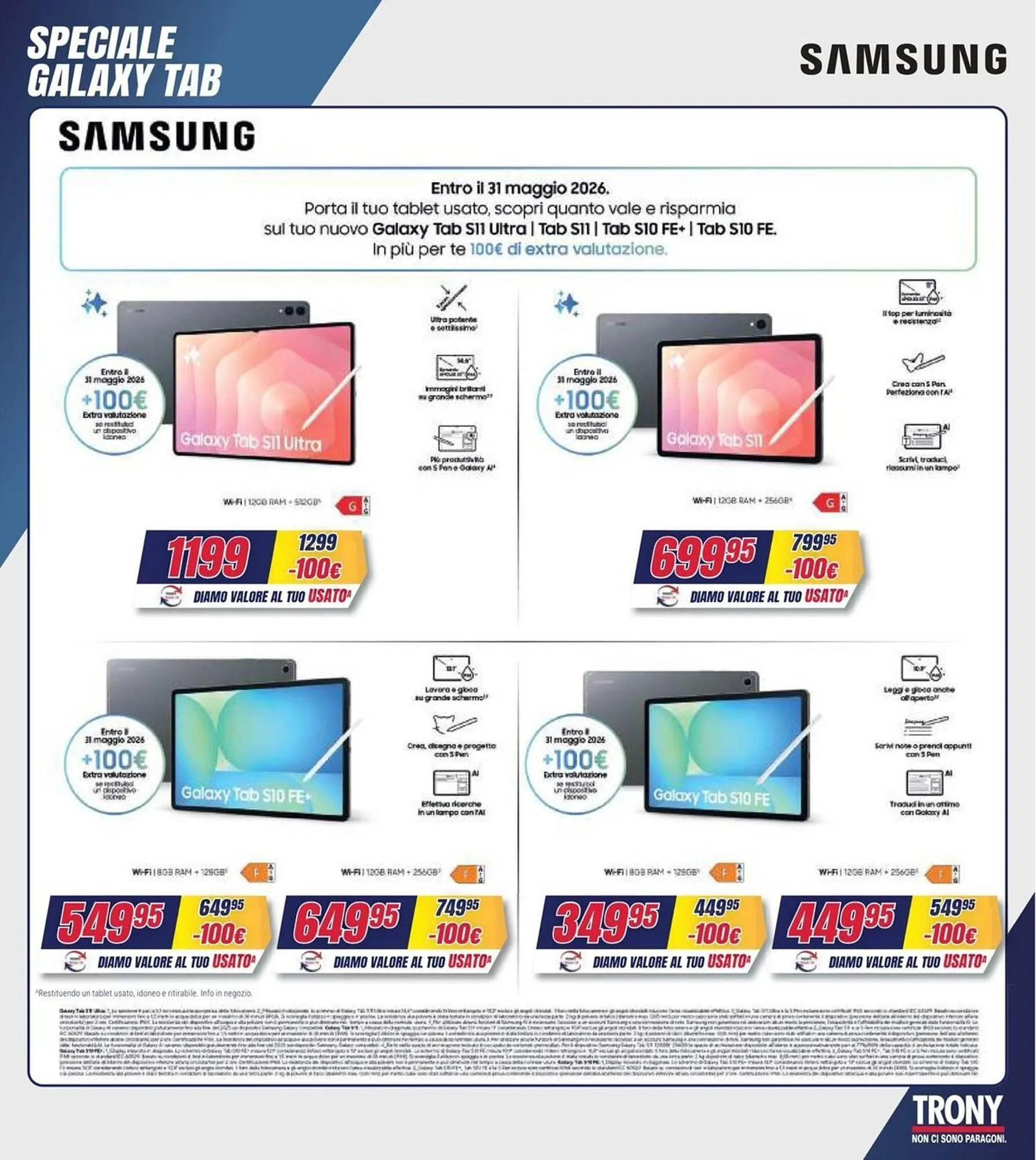 Volantino Trony da 28 aprile a 20 maggio di 2026 - Pagina del volantino 39