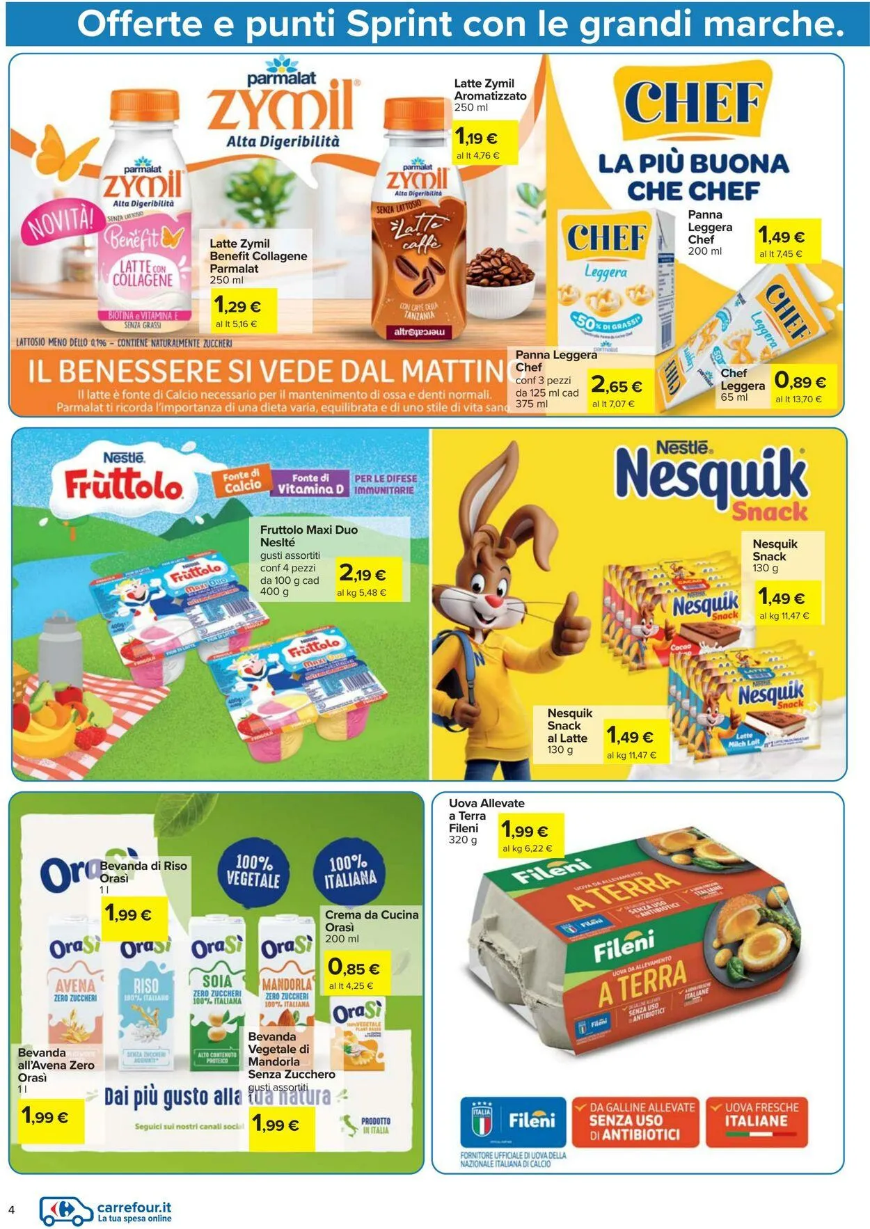 Carrefour Volantino attuale da 24 luglio a 6 agosto di 2025 - Pagina del volantino 4