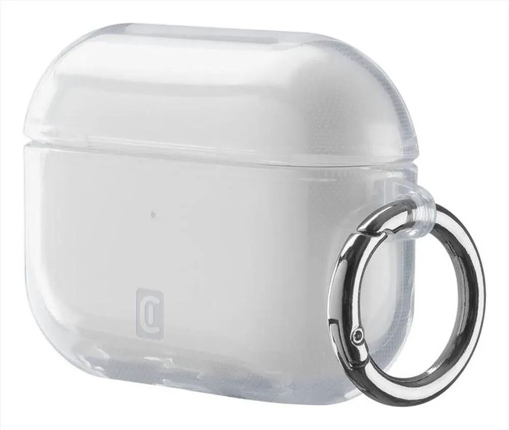 CELLULARLINE - Custodia CLEAR AIRPODS 1&2, AIRPODS 3, AIRPODS PRO-Transparent