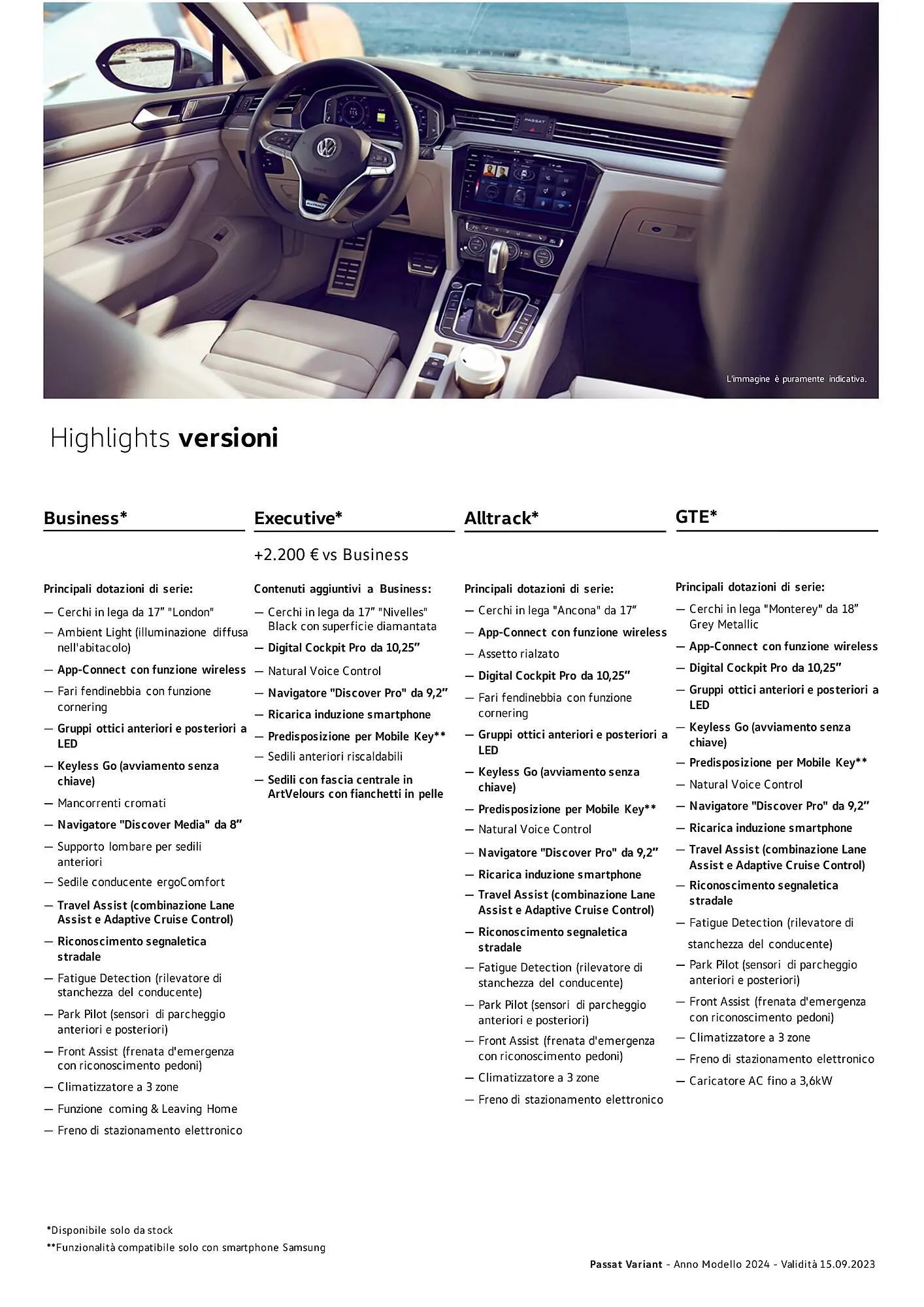 Volantino Volkswagen Passat Variant, Passat Variant GTE e Passat Alltrack da 3 gennaio a 4 gennaio di 2025 - Pagina del volantino 3