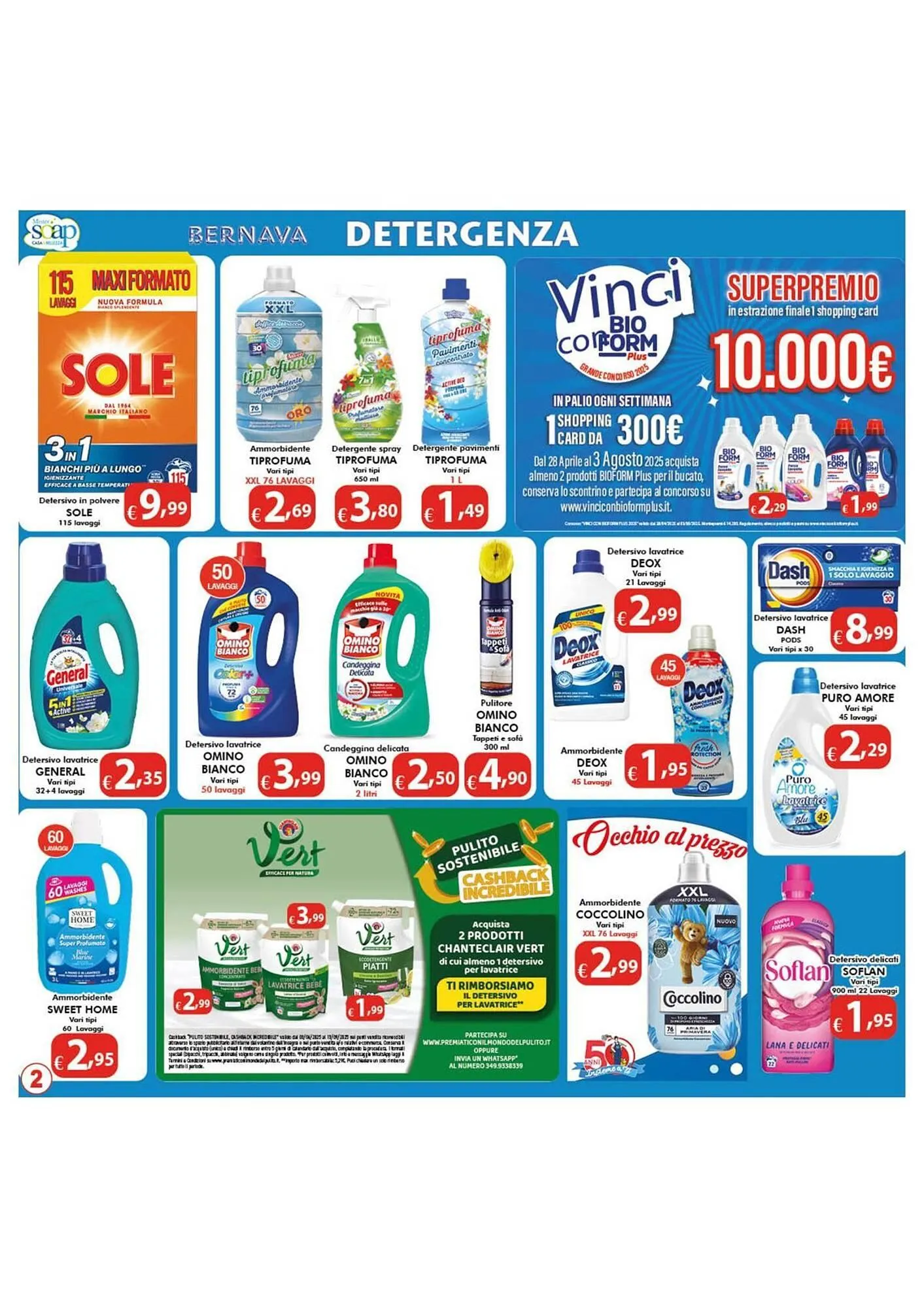 Volantino Bernava da 18 luglio a 8 agosto di 2025 - Pagina del volantino 2