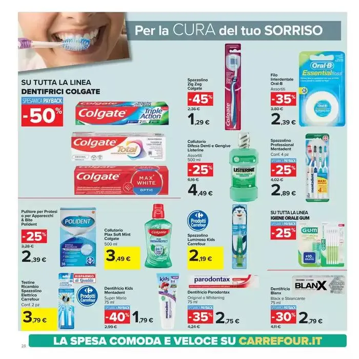 Sconti fino al 50% da 25 marzo a 7 aprile di 2025 - Pagina del volantino 28