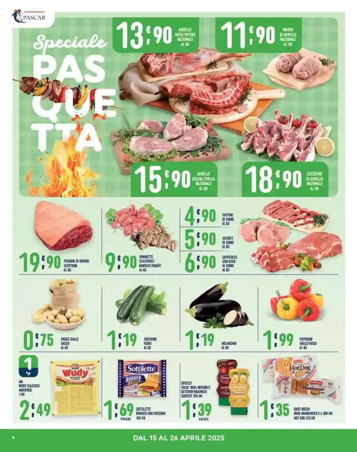 Buona Pasqua da 15 aprile a 26 aprile di 2025 - Pagina del volantino 6