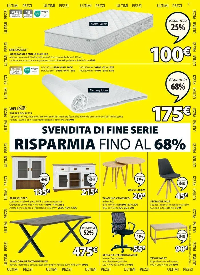 Saldi estivi da 6 luglio a 14 agosto di 2024 - Pagina del volantino 3