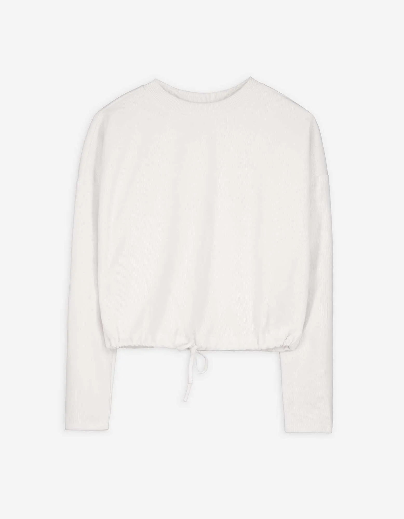 Felpa - Coulisse in vita - beige