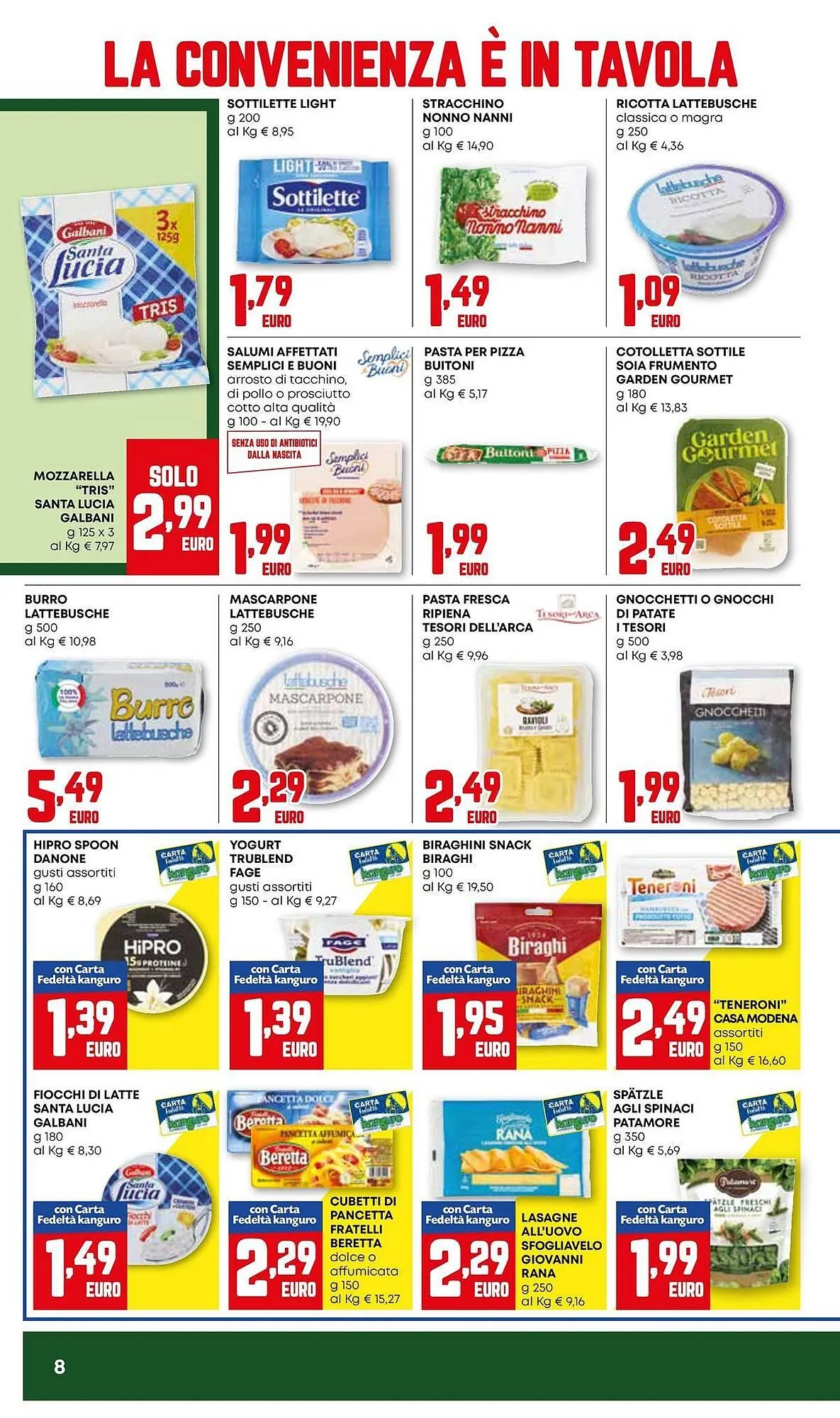 Volantino Kanguro da 26 febbraio a 11 marzo di 2026 - Pagina del volantino 8