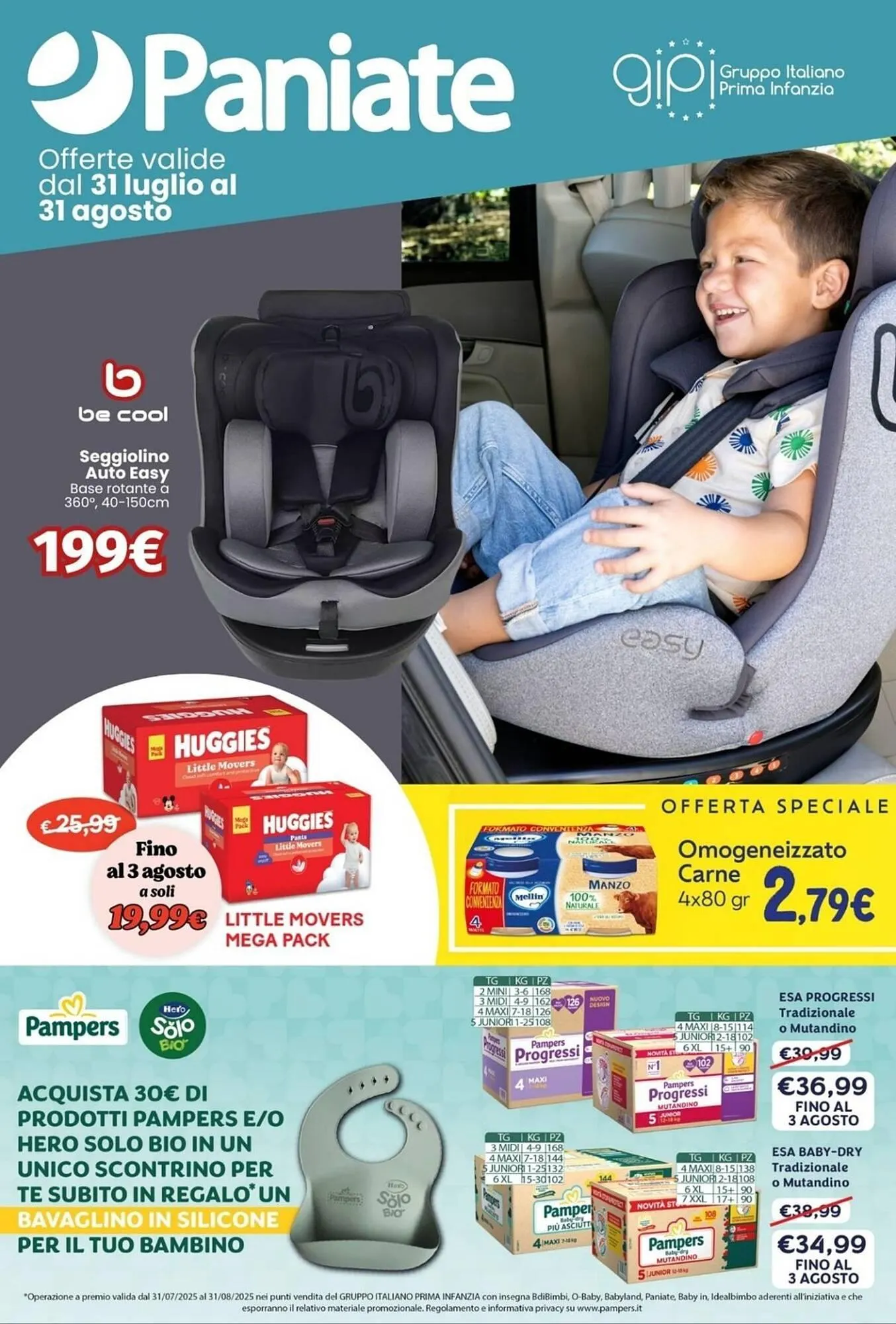 Volantino Paniate da 31 luglio a 31 agosto di 2025 - Pagina del volantino 1