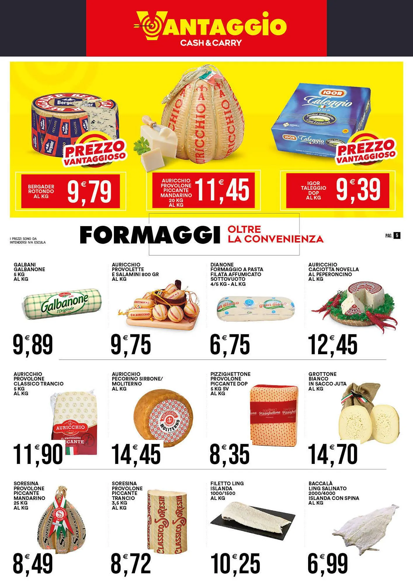 Volantino Vantaggio Cash&Carry da 1 dicembre a 13 dicembre di 2025 - Pagina del volantino 5