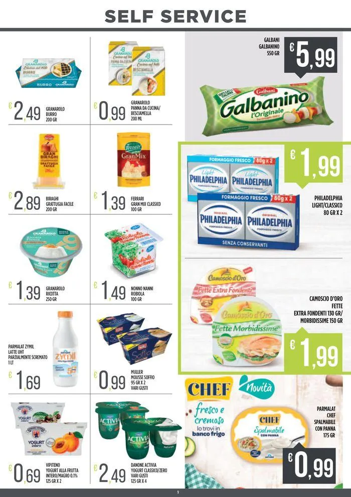 Grande convenienza da 23 settembre a 6 ottobre di 2024 - Pagina del volantino 9