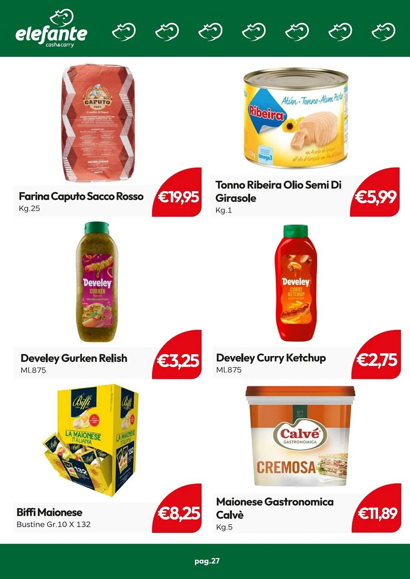 Volantino Elefante Cash & Carry da 14 maggio a 24 maggio di 2026 - Pagina del volantino 27