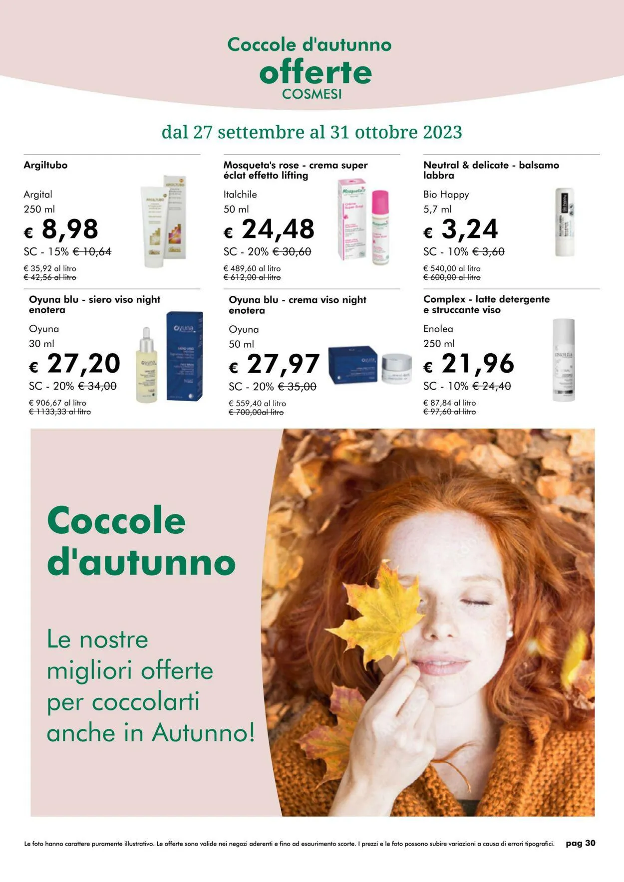 NaturaSì da 1 ottobre a 31 ottobre di 2023 - Pagina del volantino 30