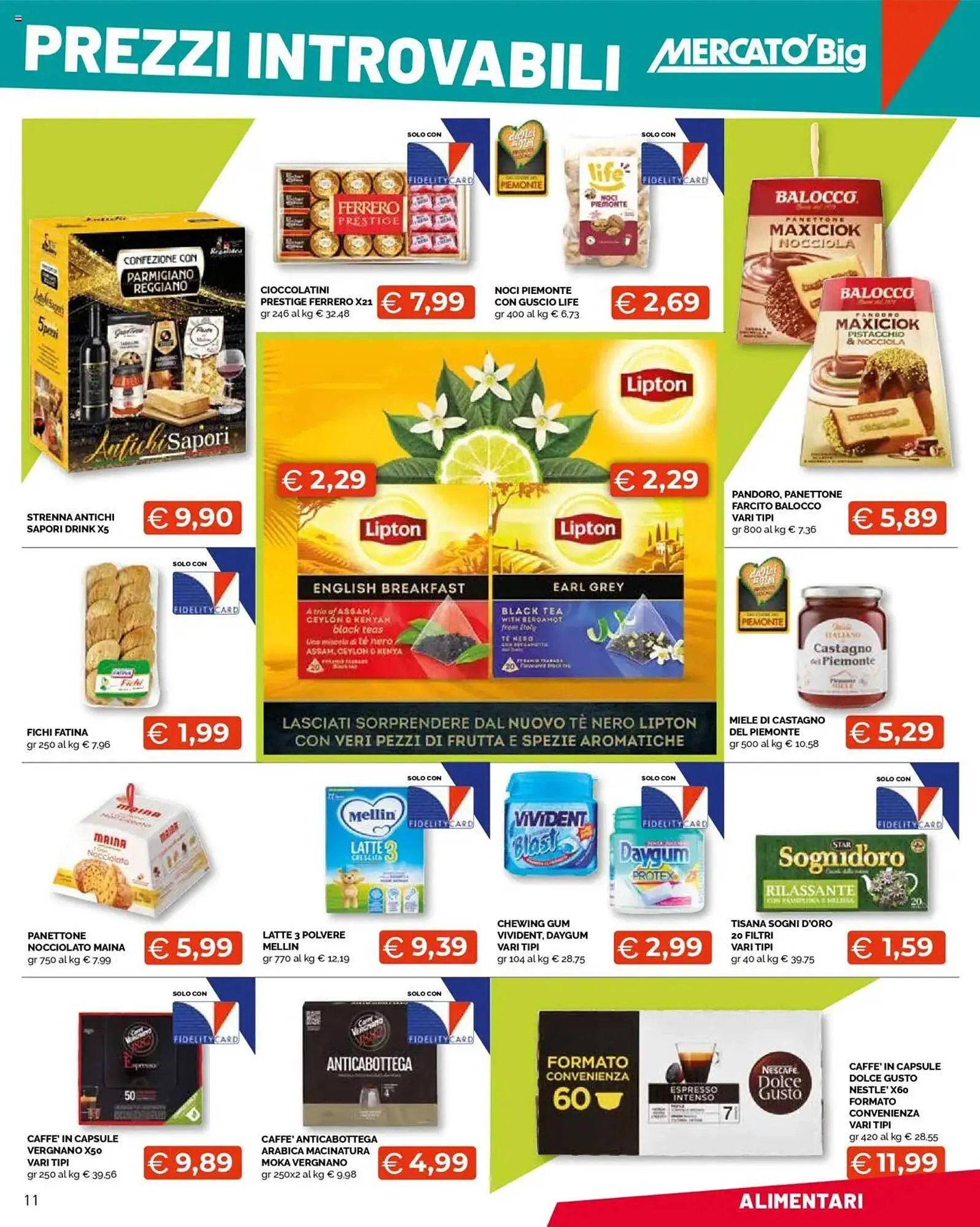 Volantino Mercatò Big da 21 novembre a 4 dicembre di 2024 - Pagina del volantino 11