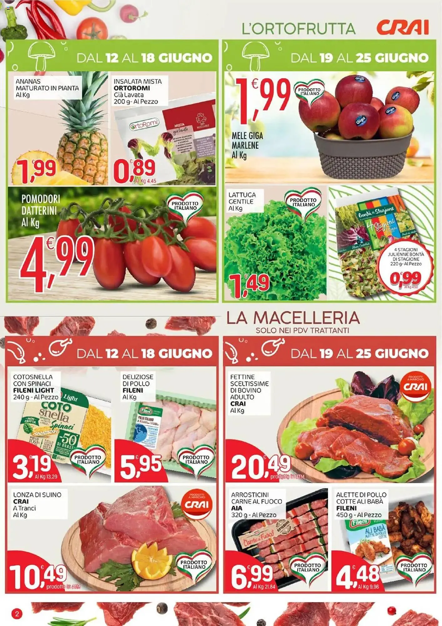 Volantino Crai da 12 giugno a 25 giugno di 2025 - Pagina del volantino 2
