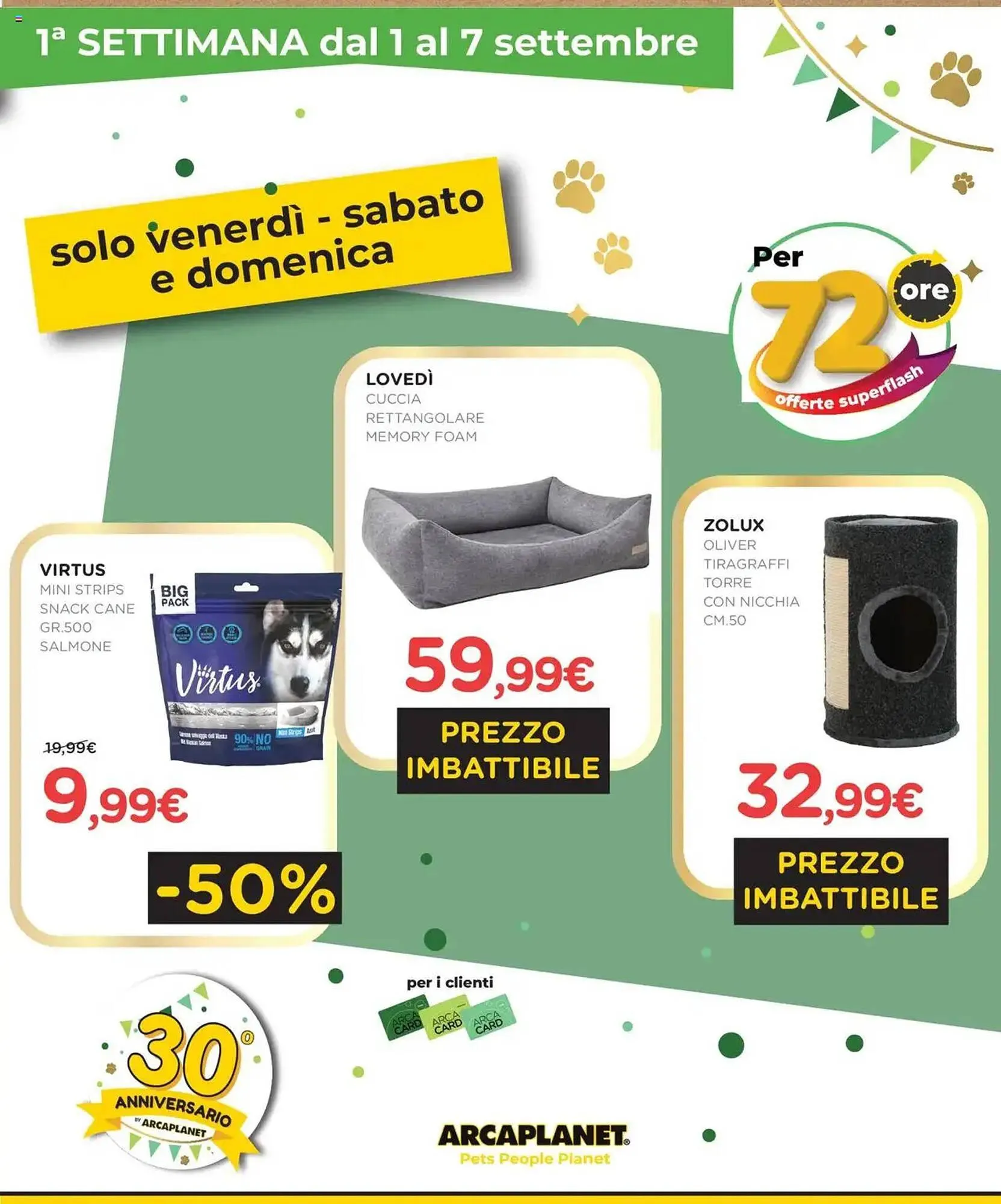 Volantino Arcaplanet da 1 settembre a 30 settembre di 2025 - Pagina del volantino 3