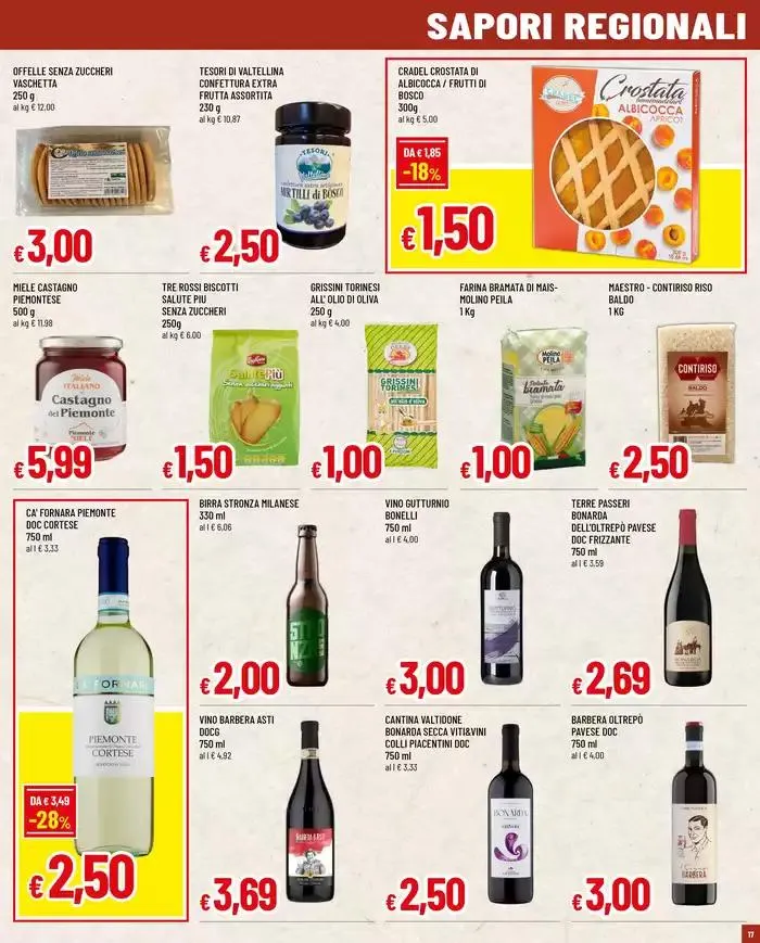 TANTI PRODOTTI DA 0,50 A 3,00€ da 9 gennaio a 22 gennaio di 2025 - Pagina del volantino 17