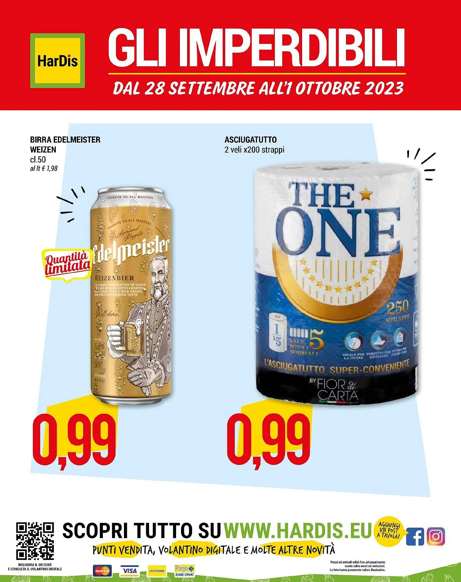 Volantino Hardis da 25 settembre a 1 ottobre di 2023 - Pagina del volantino 16