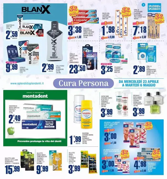 Prendi 3 paghi 2 da 23 aprile a 6 maggio di 2025 - Pagina del volantino 4