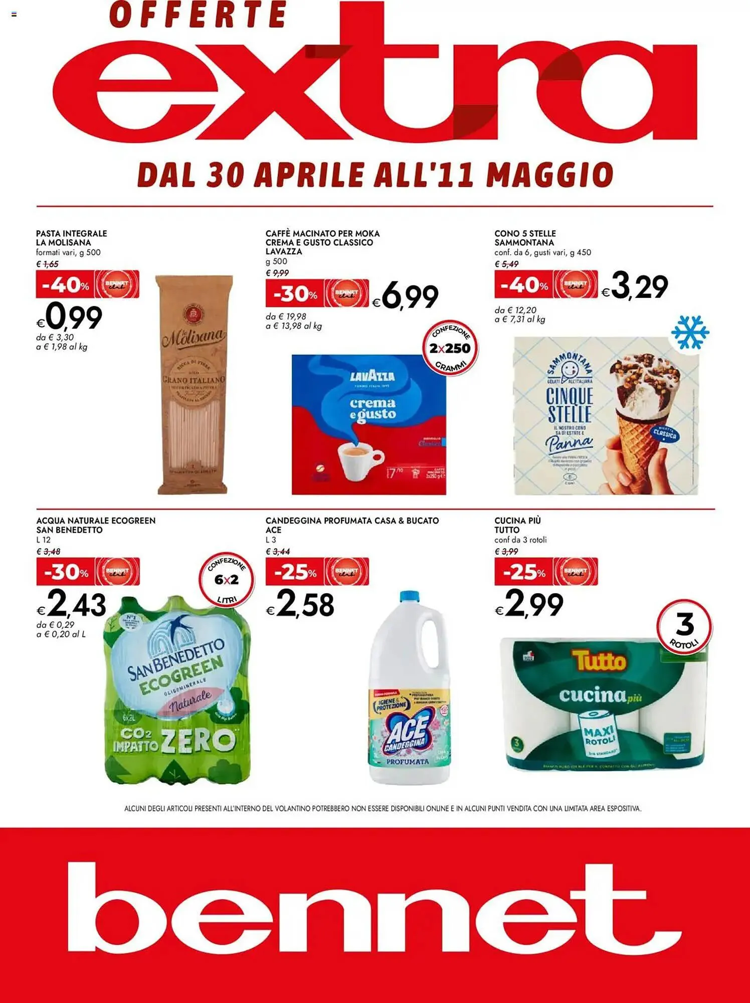 Volantino Bennet da 30 aprile a 11 maggio di 2025 - Pagina del volantino 1