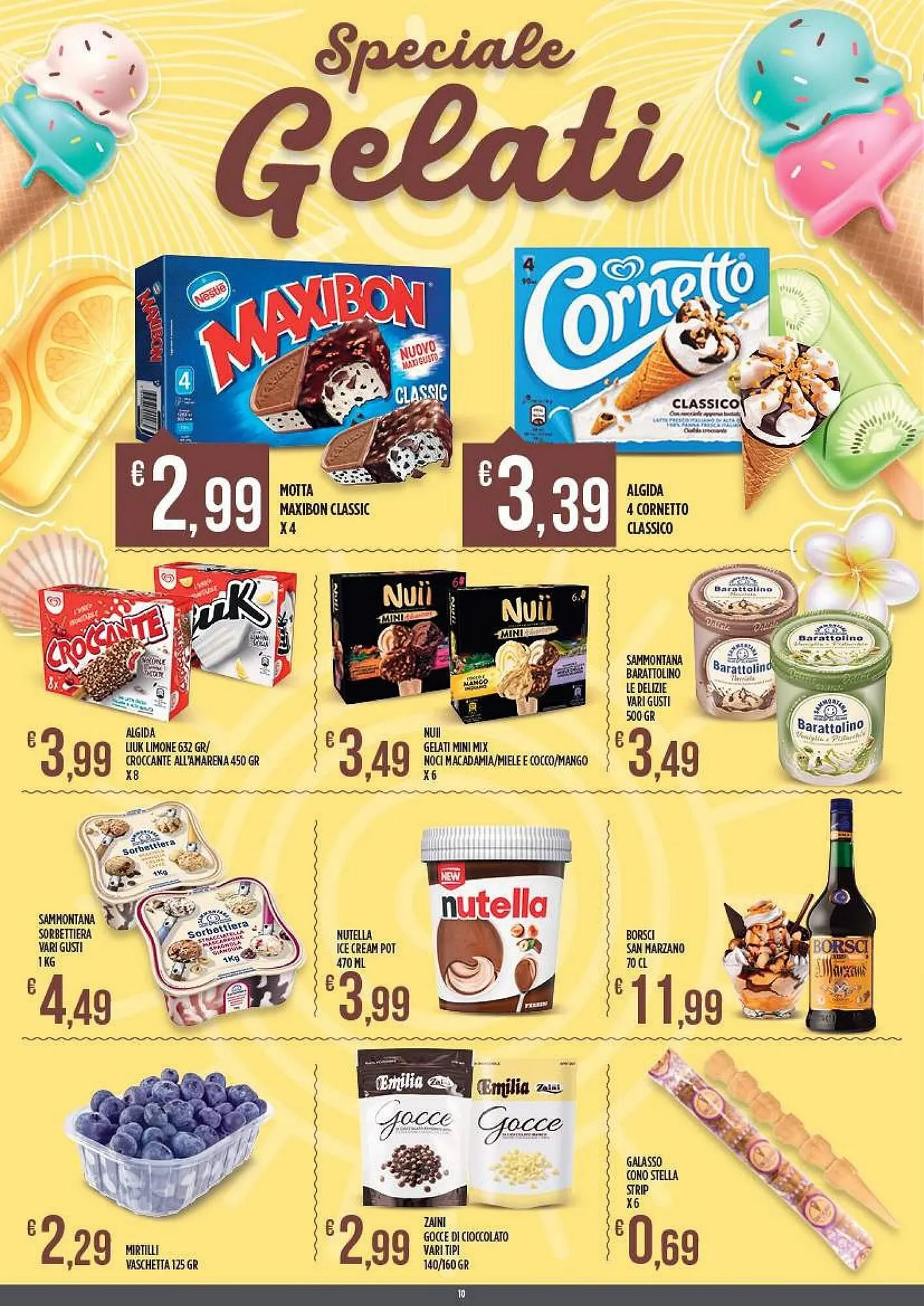 Volantino Supermercato Pollio da 28 luglio a 10 agosto di 2025 - Pagina del volantino 10