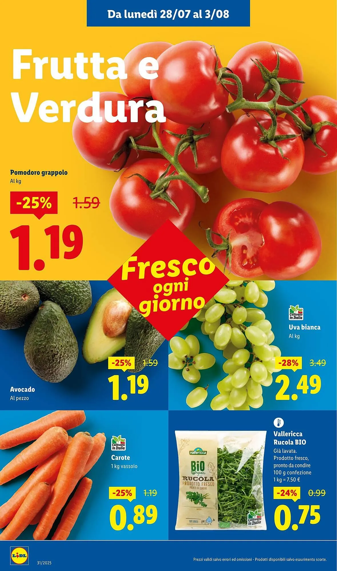 Volantino Lidl da 28 luglio a 3 agosto di 2025 - Pagina del volantino 2