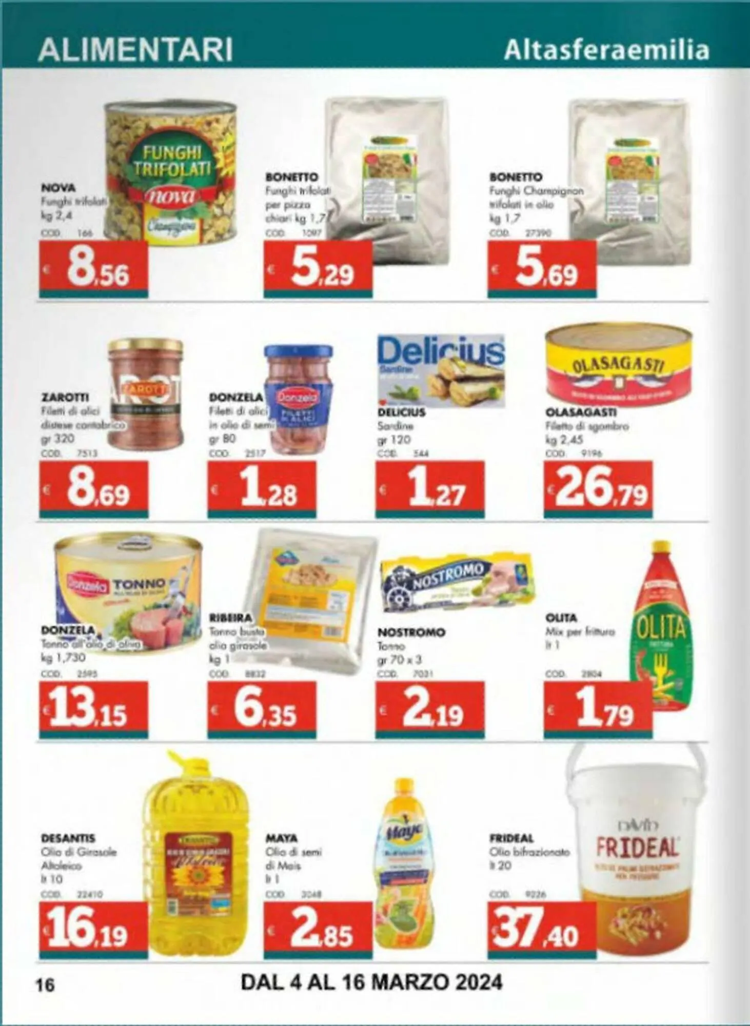 Volantino Altasfera da 4 marzo a 16 marzo di 2024 - Pagina del volantino 16