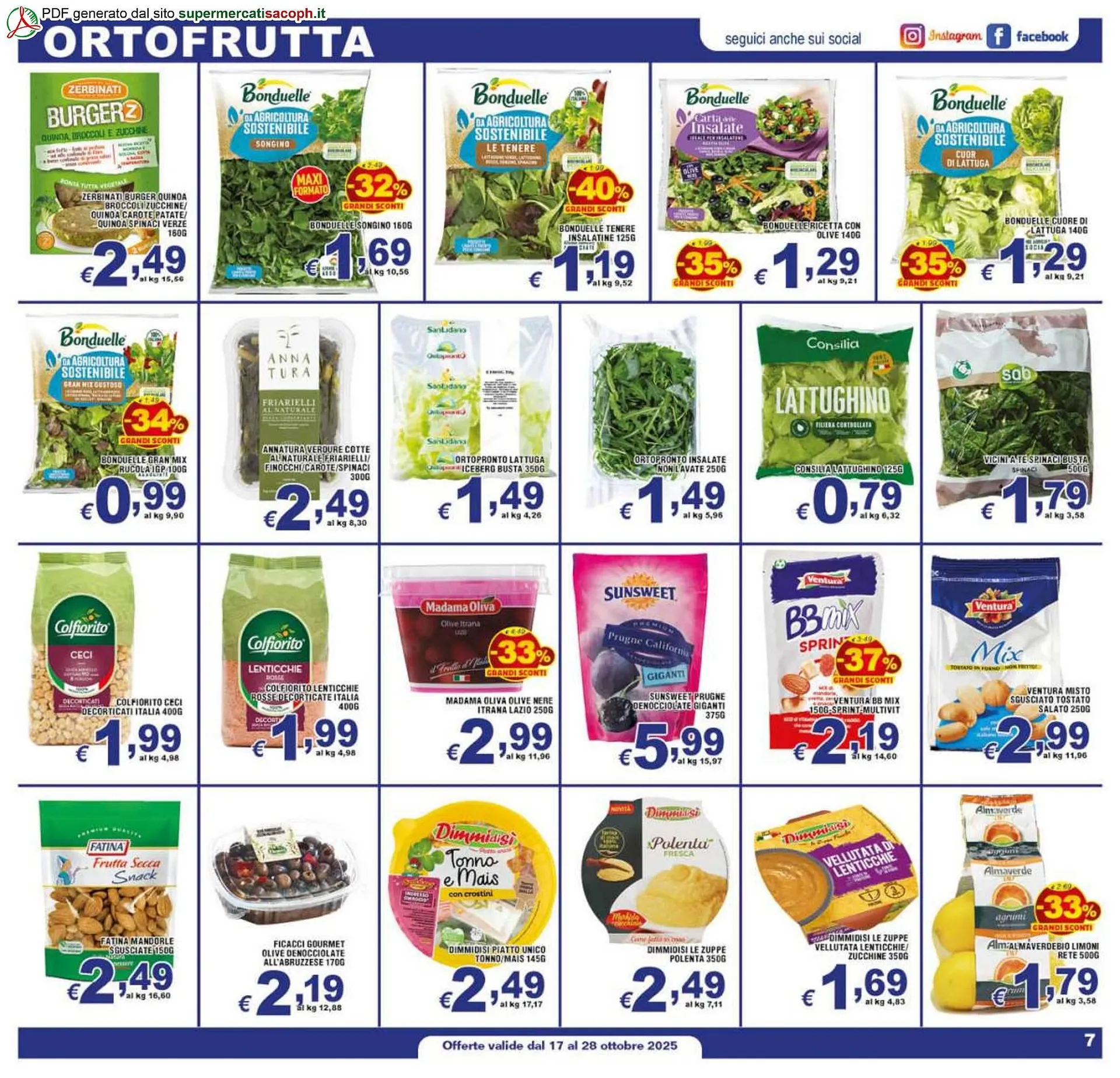 Volantino Sacoph da 17 ottobre a 28 ottobre di 2025 - Pagina del volantino 7