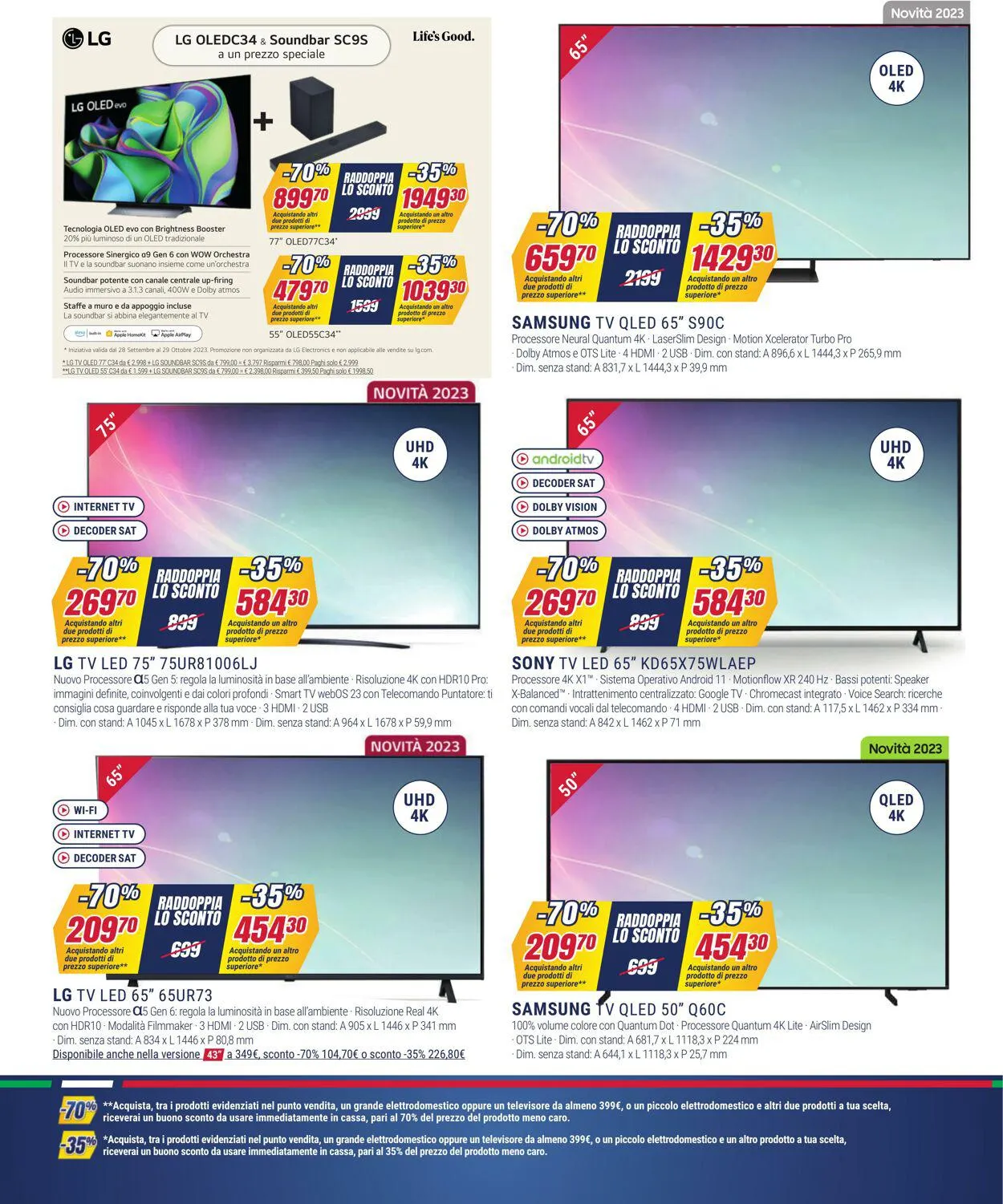 Trony - Roma Volantino attuale da 28 settembre a 18 ottobre di 2023 - Pagina del volantino 7