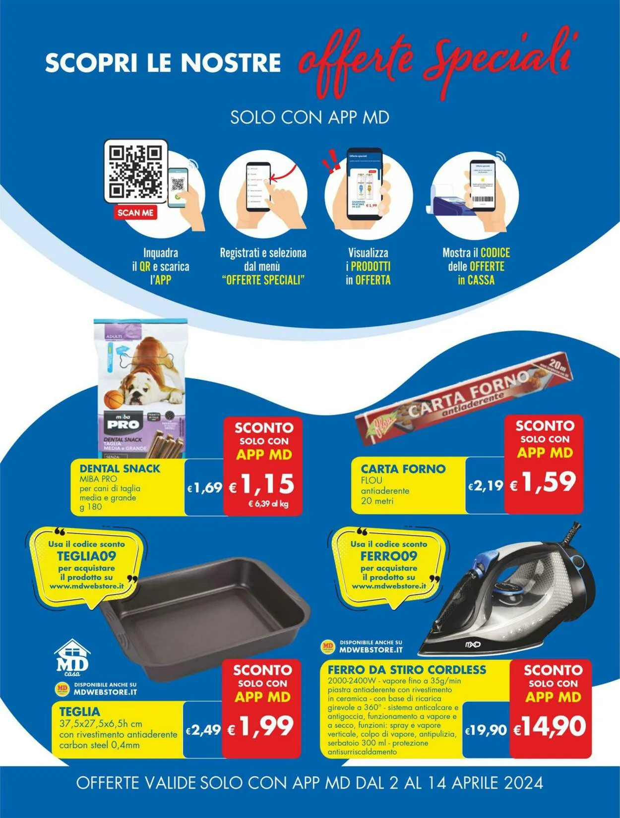 MD Discount Volantino attuale da 2 aprile a 14 aprile di 2024 - Pagina del volantino 20
